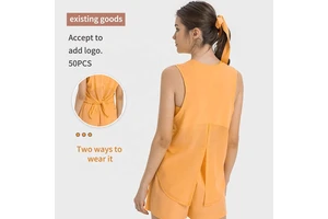 Breathable Training Workout Activewear Women Athletic Slim Fit Seamless Yoga Clothes Singlet Mesh Bra Top Tank Top