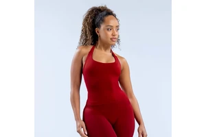 Women's Summer Seamless Strap Skinny Yoga Tops Wholesale Simple Sling Camisoles Crop Top Shirt Windproof Crop Top for Girls