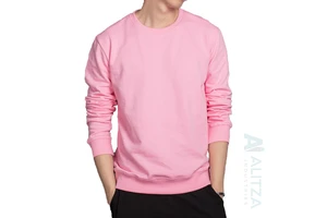Premium Quality Lightweight Recyclable 100% Cotton Yoga Top Unisex Crew Neck Eco-Friendly Breathable Gym Sportswear Custom