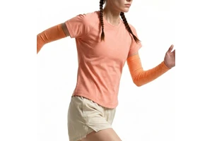 Women's Lightweight Short-Sleeve Workout Top Quick-Dry Athletic T-Shirt for Gym Yoga Running Soft Stretchy Slim-Fit Sport Tee