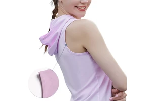 Core-Spun Cotton-Feel Polyester Moisture-Wicking French Terry Knit 290 GSM for Leggings