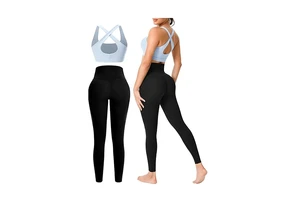 Latest Design Plus Size Good Quality Breathable Women Yoga Set Arrival Solid Pattern Full Length Front Seamless Lightweight Sets