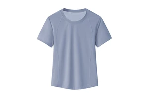Custom Logo Women's Quick Dry Mesh Back Sports T-Shirt Breathable Short Sleeve Gym Workout Yoga Running Activewear