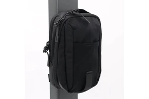 Factory Stock Fitness Water Bottle Holder Mobile Phone Key Storage Magnetic Polyester Gym Messenger Bag Sport Large Capacity