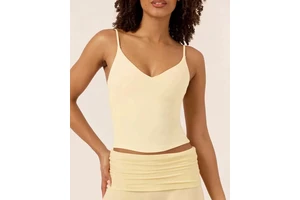 Workout Fitness Gym Nylon Spandex Padded Breathable Custom Halter Sports Yoga Gym Tank Top