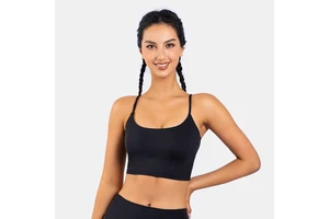 2023 New Style Hot Sales Crop Women Long Sleeve Yoga Sport Top Activewear Seamless Sexy Yoga Bar Top