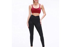 High Quality Seamless Fitness Sport Wear Women Yoga set High Elastic Low MOQ Gym Bra and Breathable Yoga Set