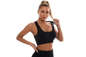 Comfortable Close-Fitting Lightweight Breathable Anti-Bacterial Sweat-Wicking Striped Four-Way Stretch Plus Size Seamless Yoga
