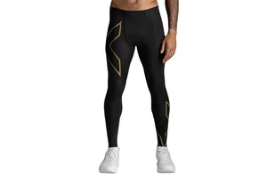 High Waist Plaid Pattern Full Length Gym Fitness Sports Running Tights Leggings Men Compression Elastic Breathable Yoga
