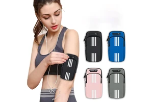 7Mile PU Sports Running Armband Phone Case-Shockproof Waterproof Reflective Holder for Jogging Gym (Compatible