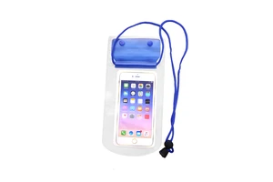 Triple-Layered Thickened Transparent Waterproof Mobile Phone Bag Waterproof Cell Phone Case Pouch