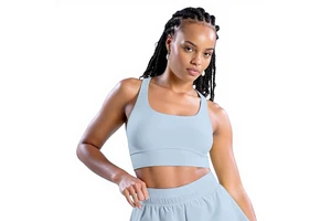 Fitted Tops Cross Back High Support Sports Bra Wholesale Workout Clothing Tracksuits Womens Fitness Yoga Crop Top Quick Dry