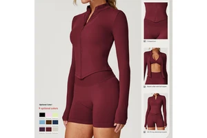 Juno Active Sweden: Sports Dress Built on Cotton/Spandex Double-Knit Jacquard Mesh