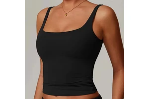 Factory Price Teen Girls Seamless Sports Vest Custom Plus Size Tight And Comfortable Crop Tank Tops