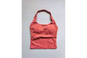 Newest Wholesale 2025 Active Wear Gym Workout Sports Sleeveless Halter Crop Top Yoga Vest for Woman