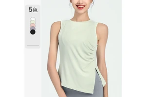 Core-Spun Cotton-Feel Polyester Compression Rib Knit 270 GSM for Leggings
