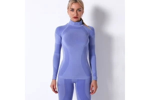 New Sports Tight Women Yoga Clothes Shape Tops Breathable Lightweight Quick Drying Seamless Four-Way Stretch Long Recyclable