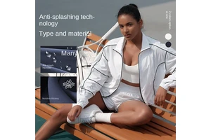 Women's Loose Fit Quick-Drying Long-Sleeved Top New Fitness Coat for Training Yoga Running Tennis Sports Breathable Sets