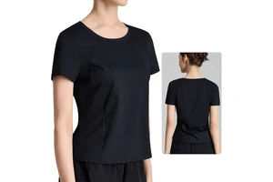 Workout Tops for Women Breathable Loose Fit Yoga T Shirts Short Sleeve Running Gym Athletic Tee Top