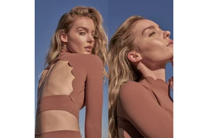 8811 Long-Sleeved Breathable Fitness Sports Top for Women Soft Padded Pilates Yoga Wear Sexy Open Back Woman's Fitness Sports
