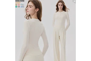 Yarrow Nine Japan: Zip-Front Jacket Built on Recycled Polyester/Spandex Pique Knit