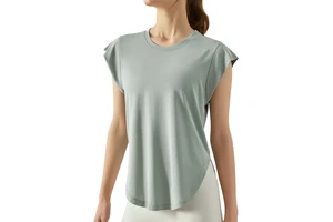 Racerback Tops Sleeveless Running Shirts Loose Fit Women's Workout Tank Top Yoga Athletic Gym Sports Woman Workout Tops