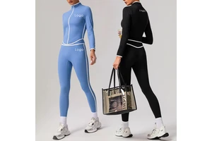 New High Quality Sports Bra Jackets Breathable High Waist Fitness Leggings Shorts Yoga 4 Pcs Sets Gym For Women