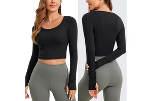 Yoga Top For Women's Lightweight Comfort And Clean Styling Yoga Top With Flexible Design And Soft Touch Fabric Yoga Top Women's