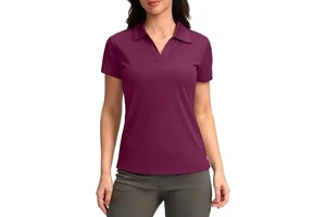 2026 New Launch Summer Women's Plus Size for Shirt Short Sleeve Breathable Eco-Friendly Quick Dry Solid Vintage