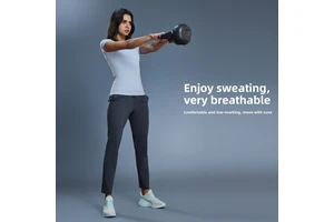 Spring Summer New Ladies Short Sleeve Crew Neck Sports T-Shirt Running Fitness Top Slim Breathable Yoga Nylon Solid Quick dry