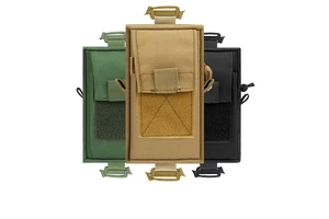 Outdoor Tactical EDC Waterproof Storage Chest Pack Waist Bag Shoulder Strap Mobile Personal Defense Equipment Phone Bag Oxford