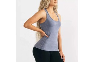 Solene Active Norway: Training Tank Built on Polyester/Spandex Scuba Double Knit
