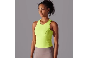 Custom Women Outdoor Running Active Wear Gym Fitness Quick Dry Fitted Tank Top Gym Sports Yoga Vest