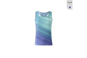 Custom Casual Women's Sports Training Vest Breathable Plus Size Moisture Wicking Athletic Running Tank Top 100% Polyester