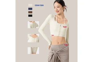 00G-Performance Yoga Top Women Built in Pads Flattering Fit for Yoga and Fitness Manufacturer Yoga Activewear Workout Sports