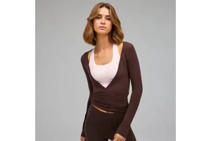 Naked Skinny Quick Dry Running Solid Yoga T-Shirt Fitness Breathable Soft Lightweight Workout Yoga Tops