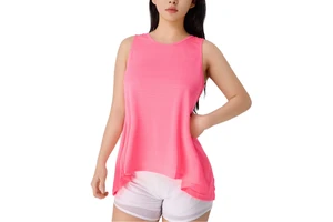 Summer Yoga Clothing Women Butt Biker Shorts Sports Yoga Tops Gym Workout Wear Two Piece Fitness Short Yoga Sets