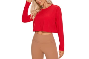 High Quality Stylish Casual Summer Cropped Top for Women Sexy Cotton Breathable Anti-UV T-Shirt