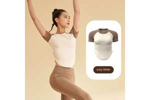 Core-Spun Cotton-Feel Polyester Moisture-Wicking Seamless Circular Knit 230 GSM for Training Shorts