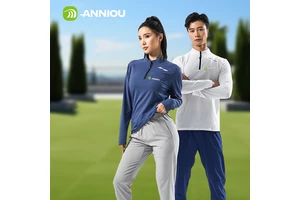 Wholesale Autumn Unisex Half-Zip Long-Sleeved Sports Sweatshirts Stand-Up Collar Breathable Quick Drying Fitness Yoga Shirt