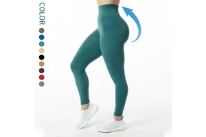 Low Moq Sexy Fitness Workout Scrunch Butt Lifting High Waist Yoga Gym Seamless Pants Plus Size Women Legging