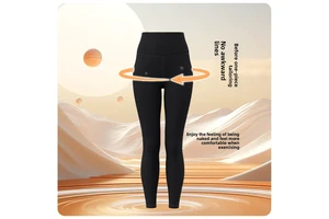 Women's High Waist Fleece Lined Buttery Soft No Awkward Lines Seamless Butt Lifting Workout Yoga Thermal Leggings