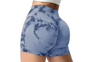 LULUL3M_ON Wholesale Price New High Quality Slim-Fit Gym Yoga shorts Legging Women Solid Color High Waisted Leggings