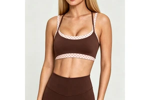 Customization Of Various Yoga Sets Women Fitness Workout Simple Tops Optional Fabrics And Colors Gym Wear Manufacturer