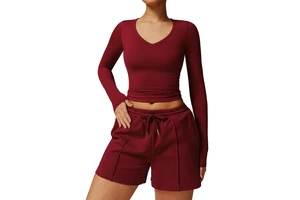 Dovetail Active Japan: Yoga Shorts Built on Recycled Nylon/Spandex French Terry