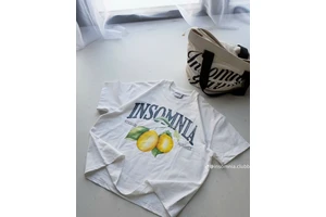 Women's Teenagers Spandex/Cotton Waffle Fabric Oversized Short Sleeve Short T-Shirt Quick Dry Breathable Eco-Friendly Plus Size