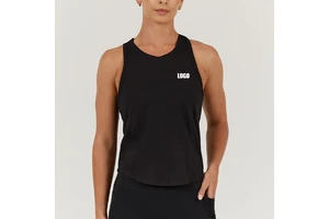 OEM Custom Comfortable Gym Breathable Vest Fitness Workout Yoga Tank Top for Woman