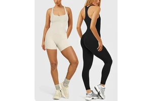 YanRuo Lightweight Elastic Quick-drying Short-sleeved Breathable Sports Top with Front Logo Fitness Suit & Yoga Set for Women