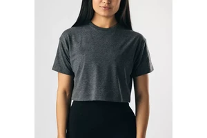 OEM New Arrival Women's Fashion Crop Tops Oversized Short Sleeve T-Shirts for Summer Sports & Yoga Training