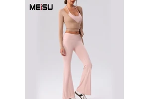 Women's 3-Piece Sportswear Set Spandex/Nylon Four-Way Stretch Quick Dry Breathable Butt Scrunch Yoga Jacket Gym Top Slim Fit